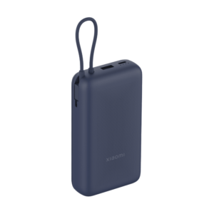 Power Bank Xiaomi 33W, 20000mAh Cable Integrado, Color Azul